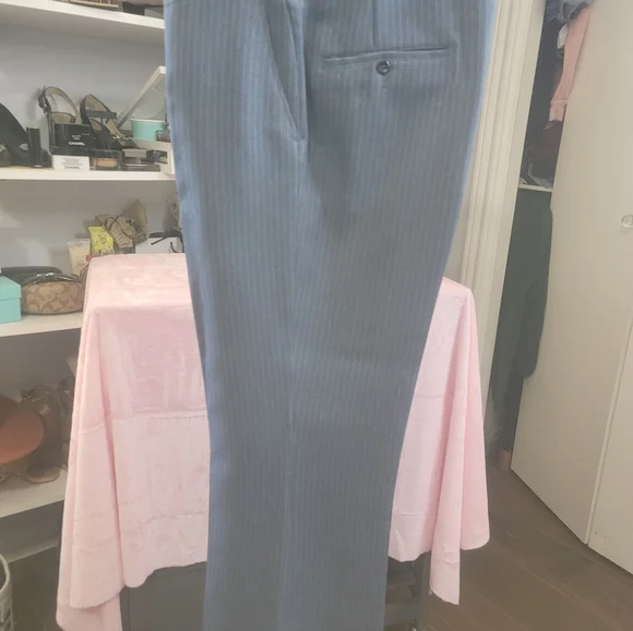 Classic Blue Pinstripe Men's Blazer Richman Brothers 3 Piece SuitVintage